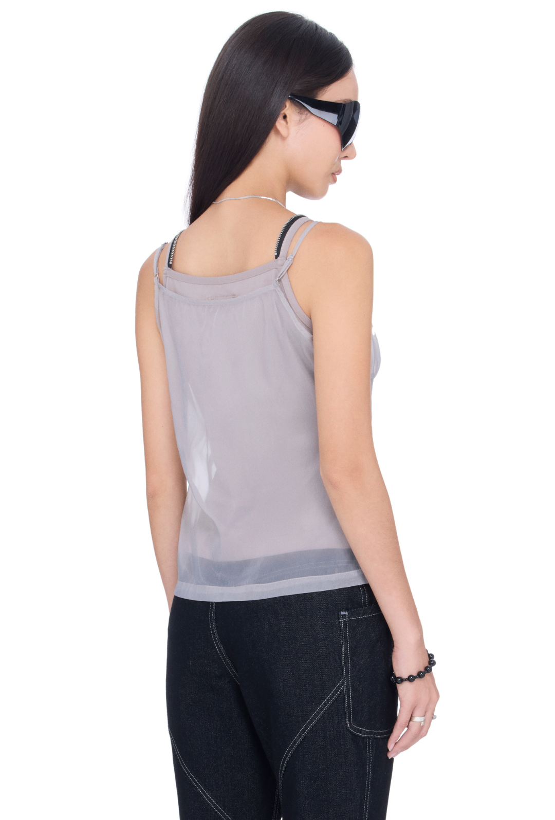 [BEUTER] DOUBLE LAYER TANK TOP