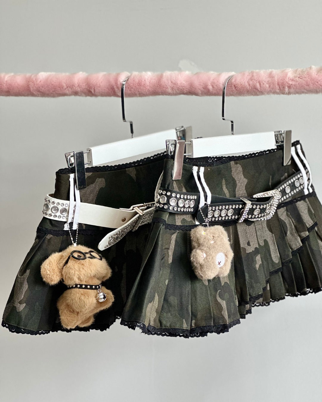 [IUE STUDIO] CAMO SKIRT