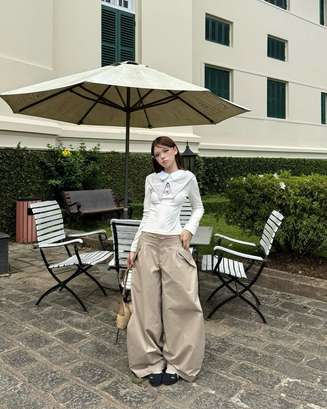 [IUE STUDIO] BAGGY PANTS