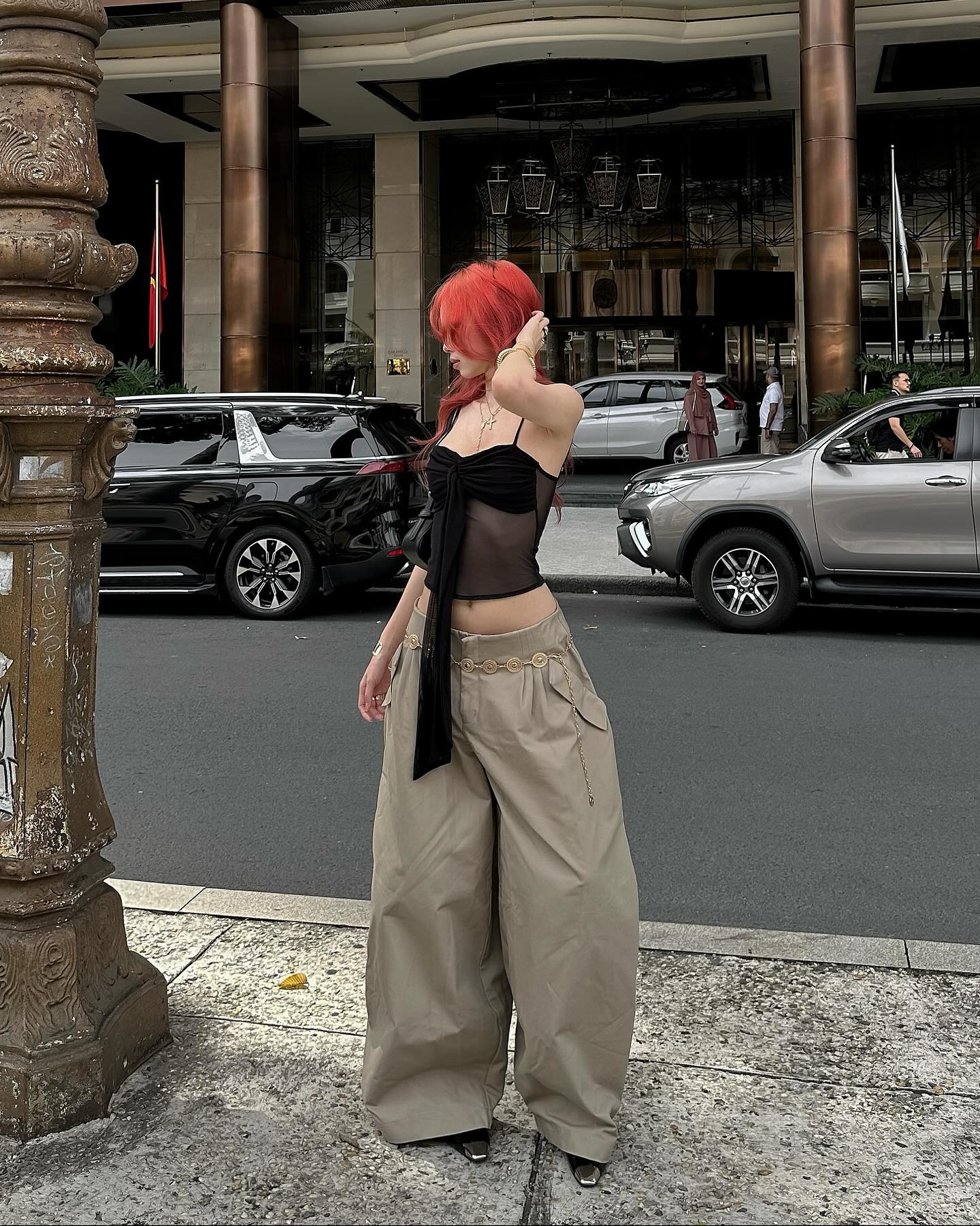 [IUE STUDIO] BAGGY PANTS