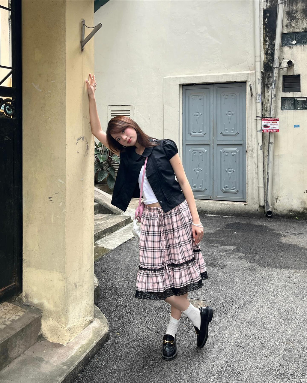 [Loveable Saturday] YAYA CARO SKIRT