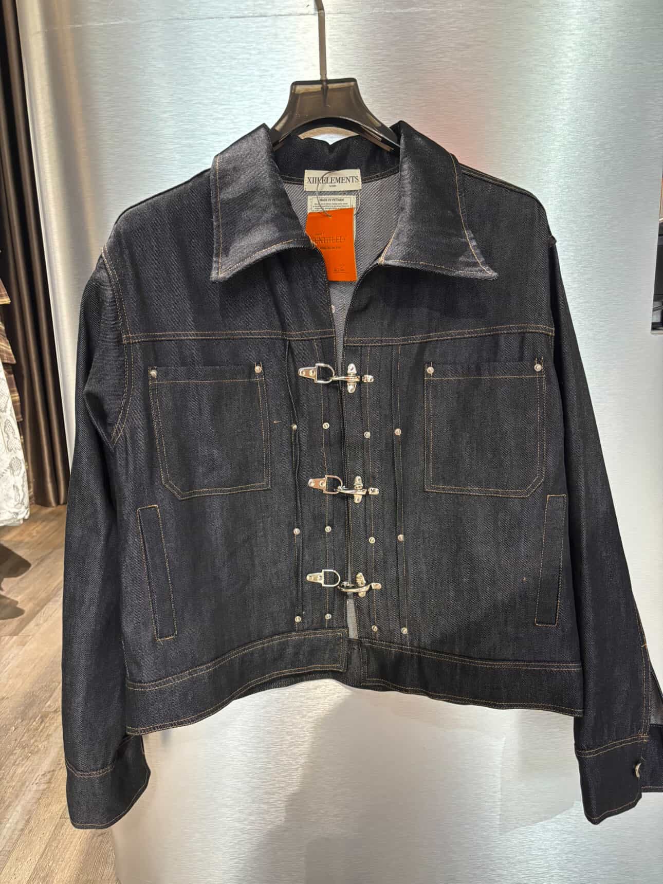 [XIII ELEMENTS] XIII - DENIM WASH JACKET