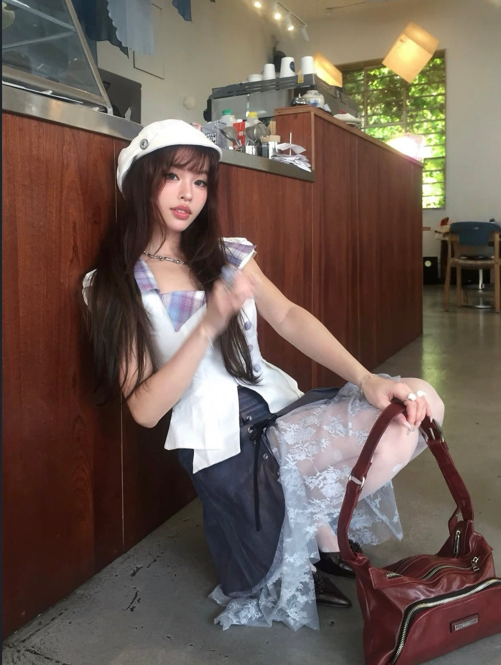 [into.eight] GLITCH SKIRT