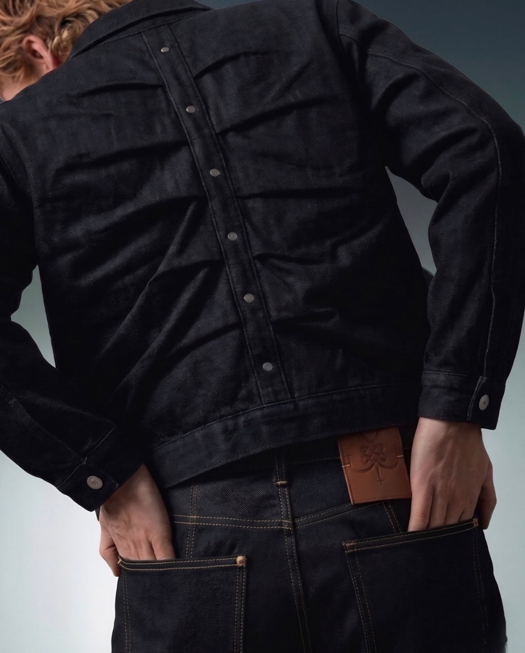 [XIII ELEMENTS] XIII - SPINED DENIM JACKET