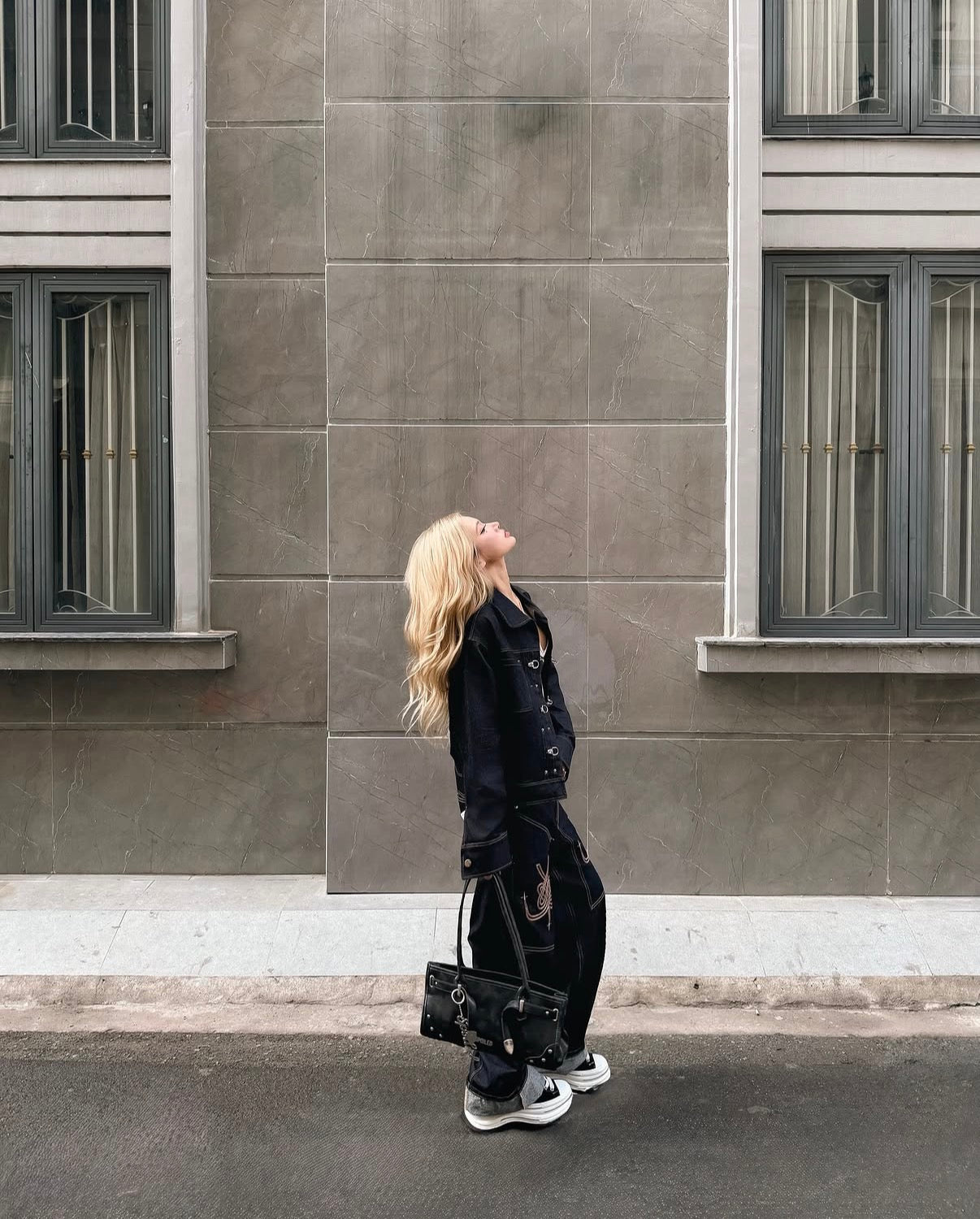 [XIII ELEMENTS] XIII - SPINED DENIM JACKET