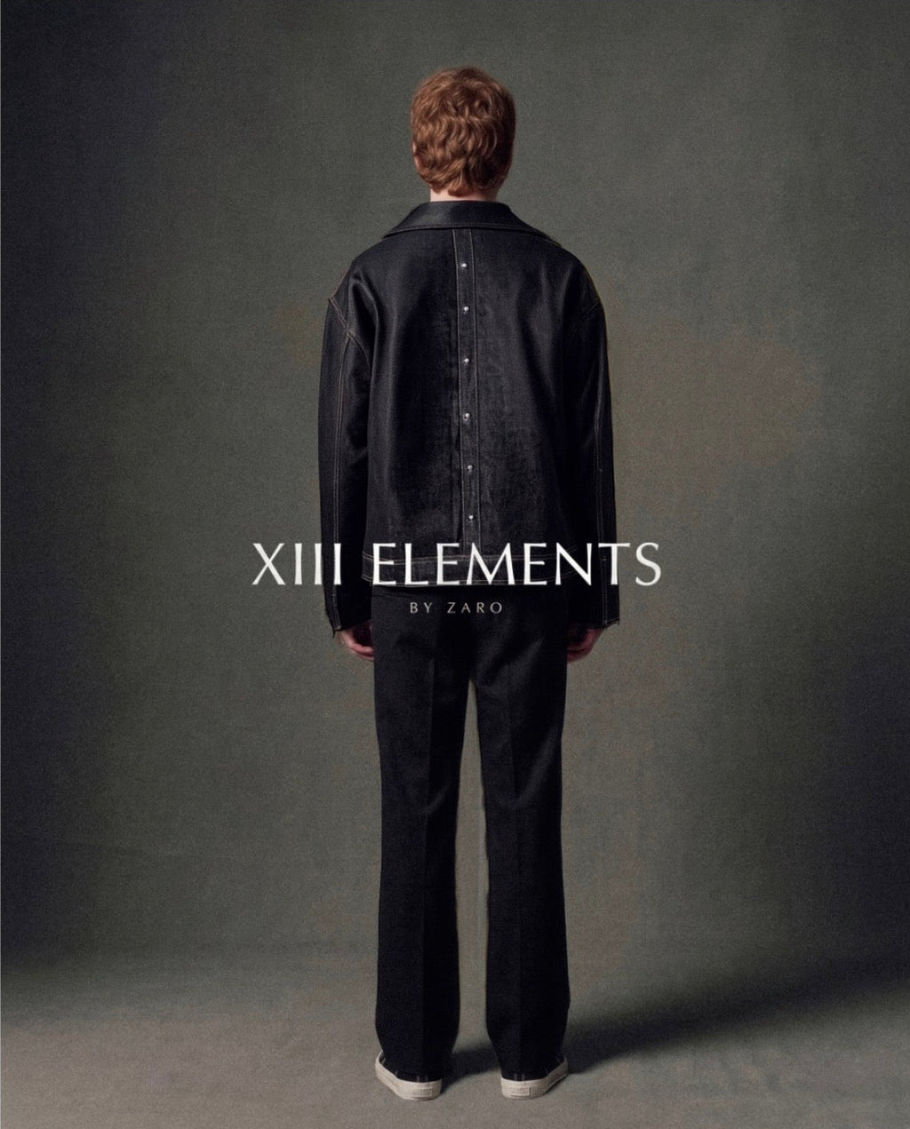 [XIII ELEMENTS] XIII - DENIM WASH JACKET