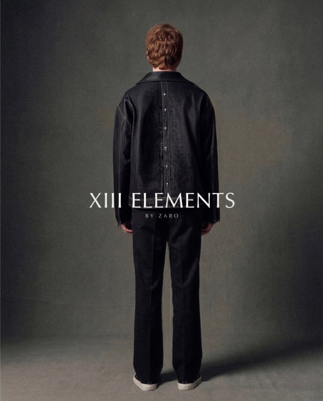 [XIII ELEMENTS] XIII - DENIM WASH JACKET
