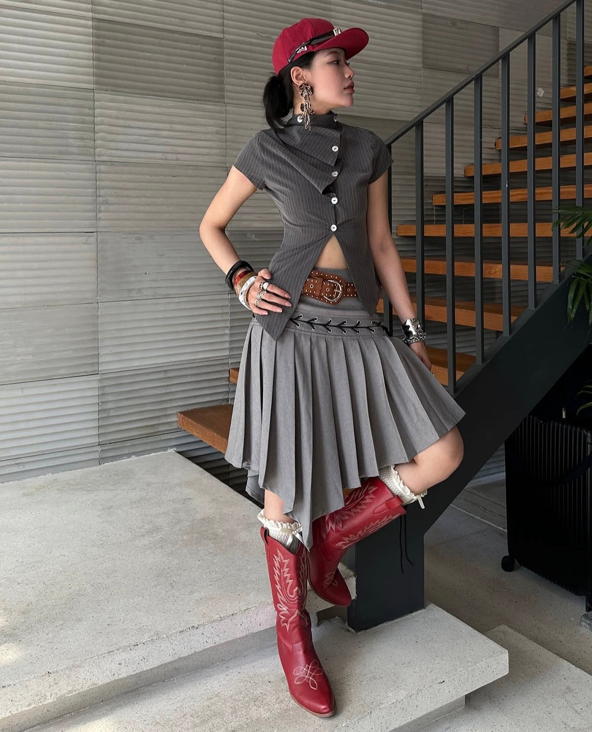 [into.eight] DAWN SKIRT