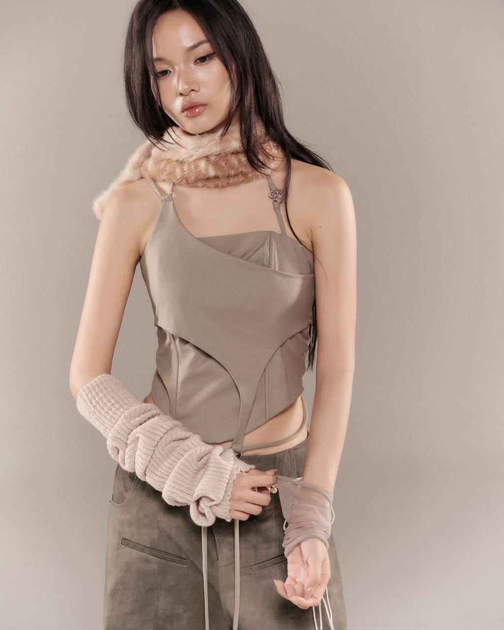 [Bunnyhill] LULLABY HALTER TOP