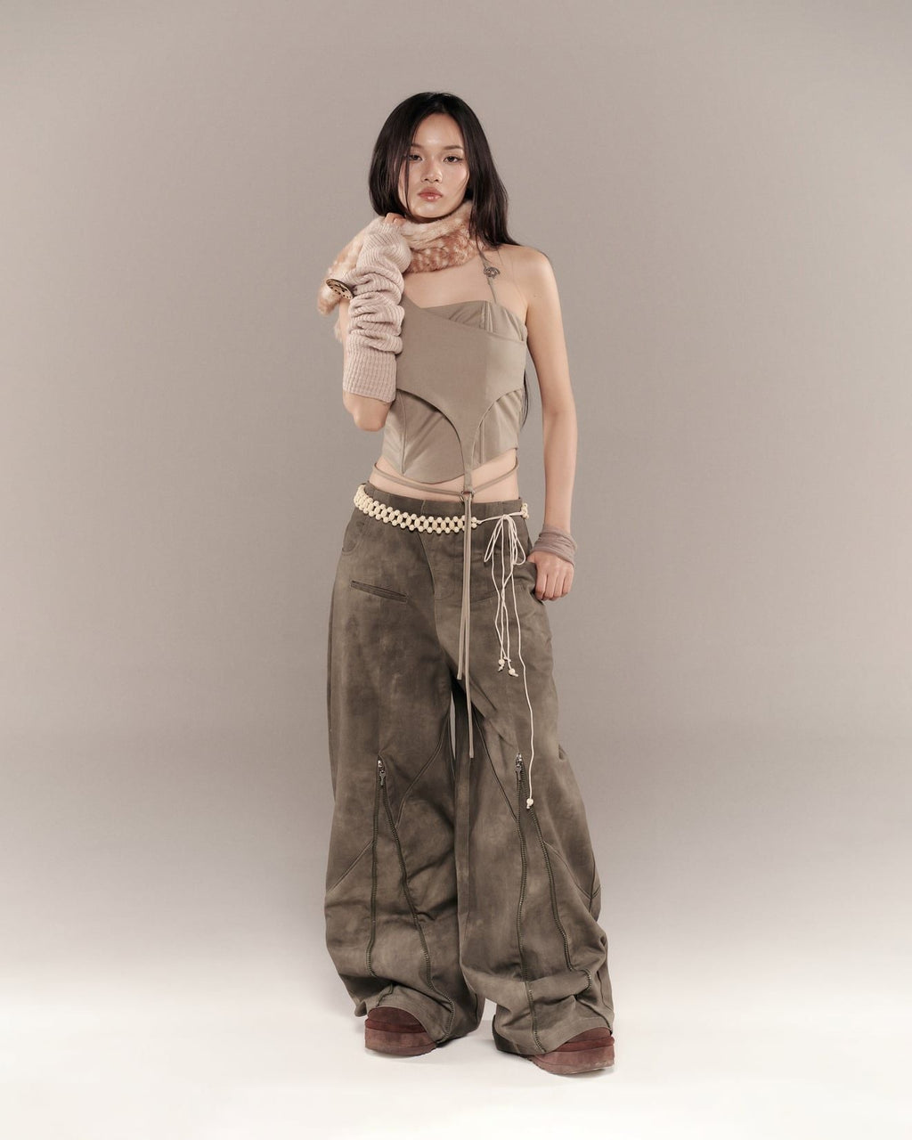 [Bunnyhill] LULLABY HALTER TOP