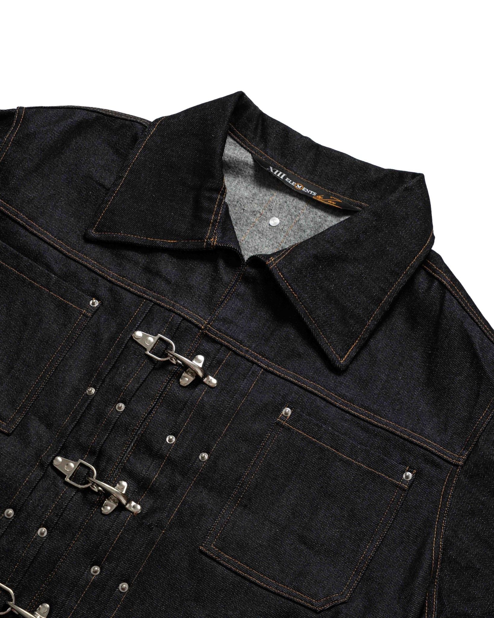 [XIII ELEMENTS] XIII - DENIM WASH JACKET