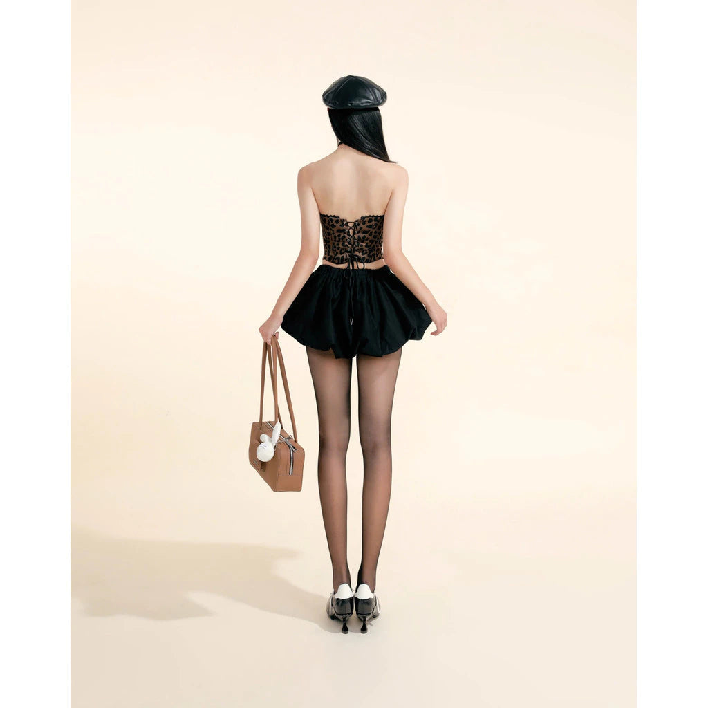 [So Dópe Club] LEOPARD CORSET