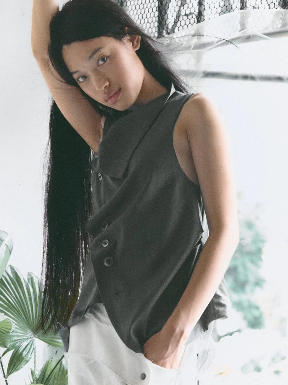 [aeie tbsp.] SCALLOP TOP