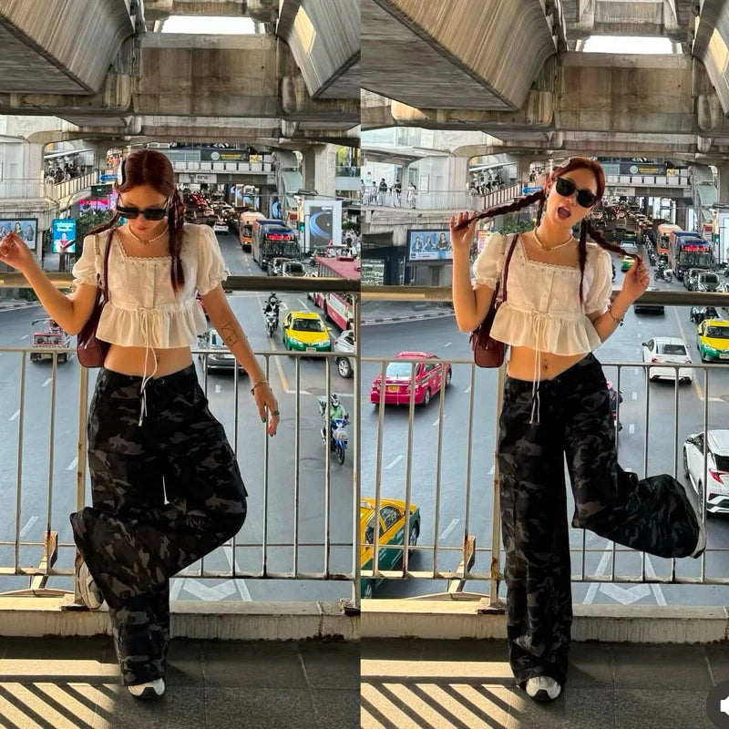 [The Stan] SANDY SQUARE CROPTOP