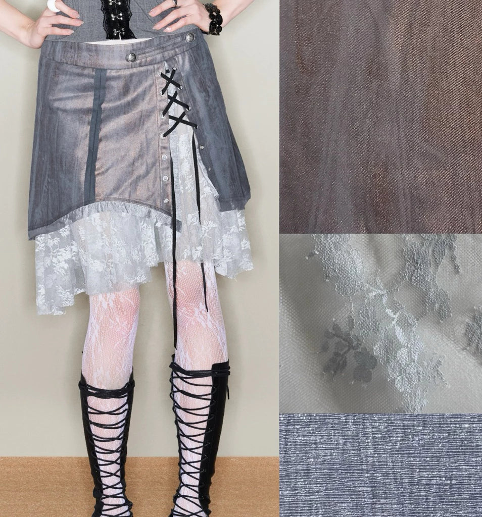 [into.eight] GLITCH SKIRT