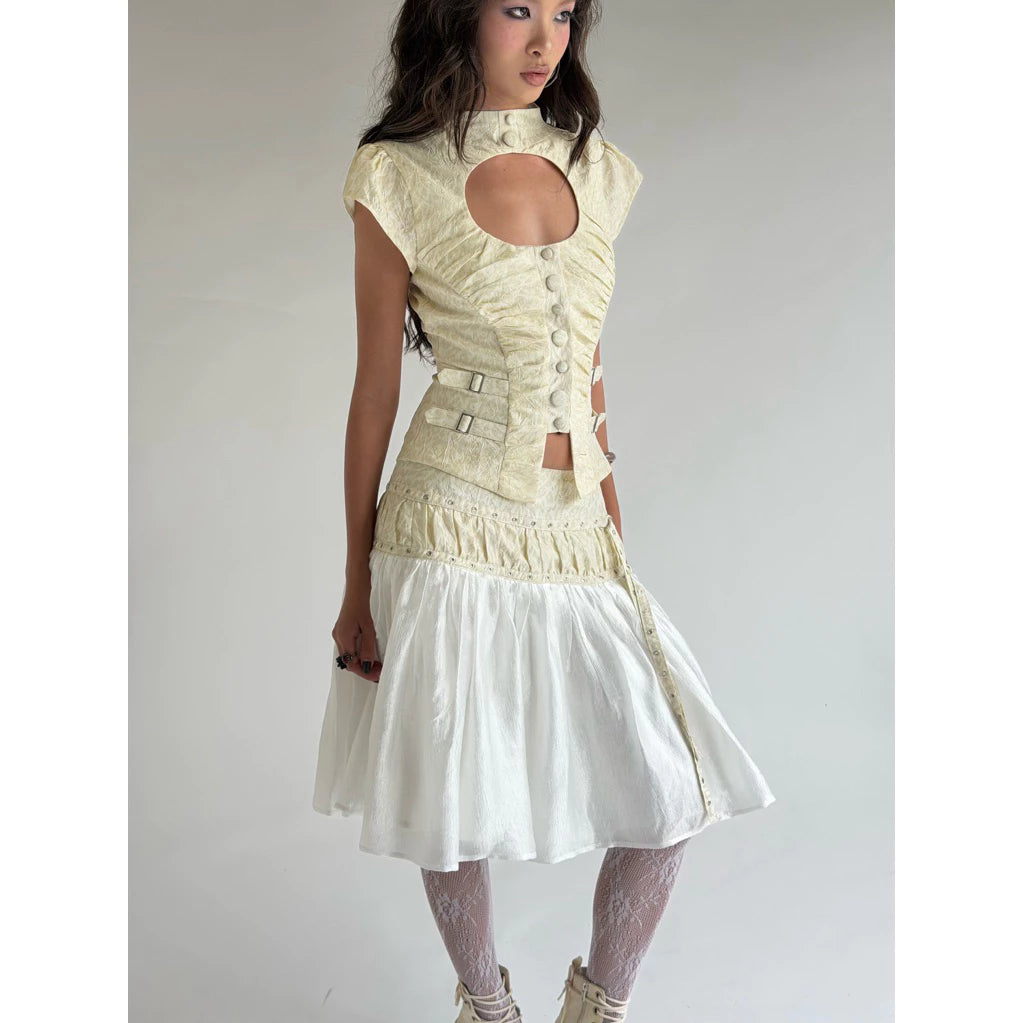 [into.eight] BUBBLE SKIRT