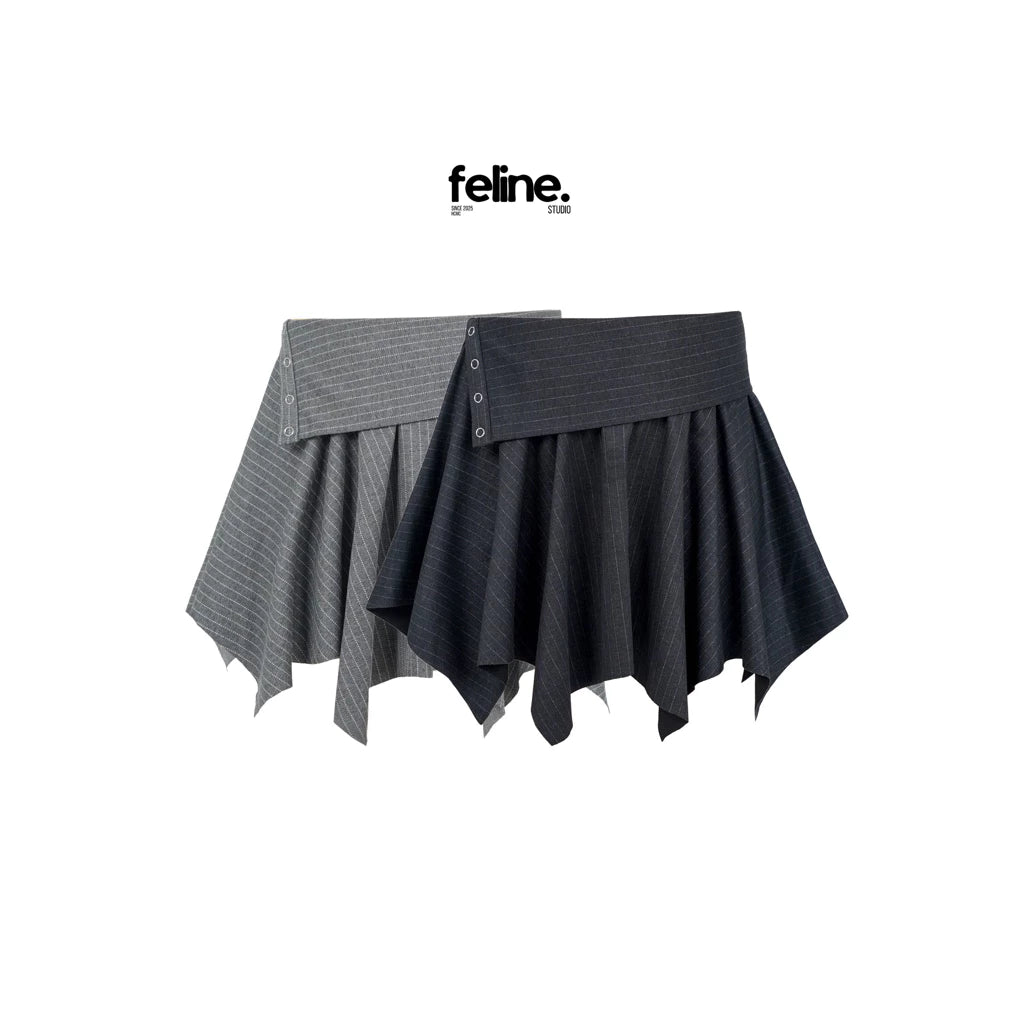 [FELINE STUDIO] HALO PINSTRIPE SKIRT